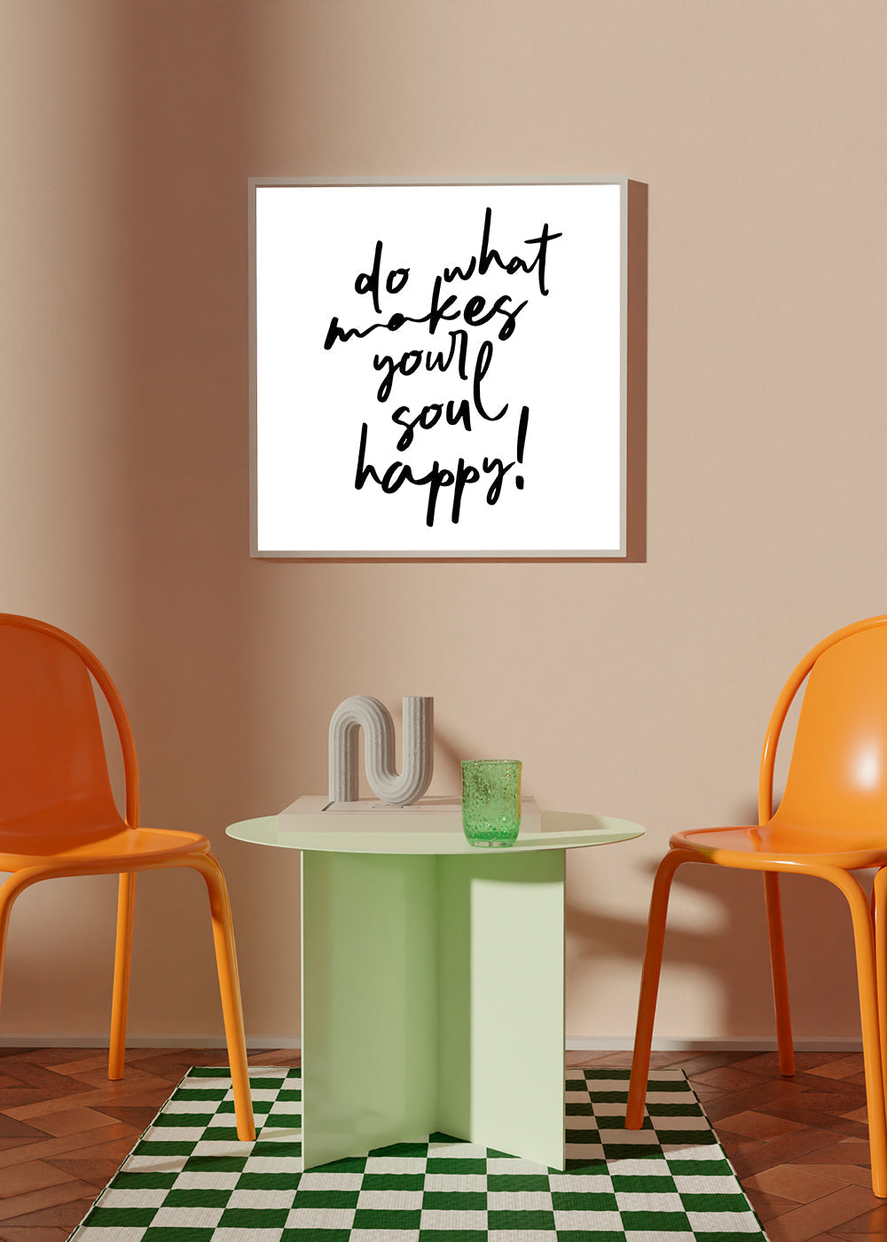 Lisslune | Do what brings joy to your soul Quotes Poster - Square
