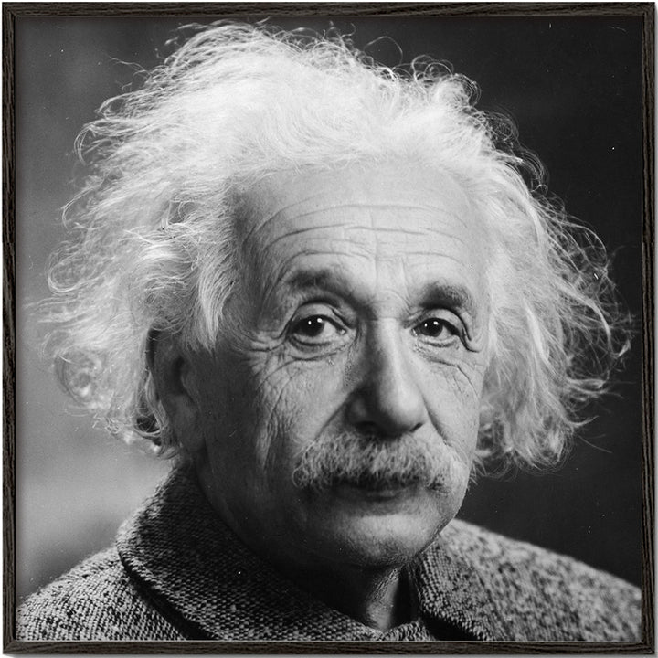 Lisslune | Albert Einstein Vintage photography - Square