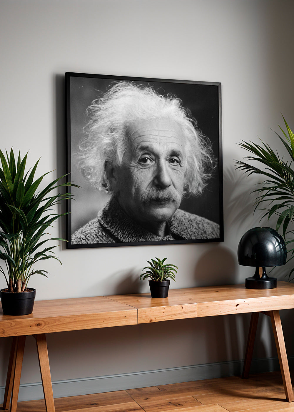 Lisslune | Albert Einstein Vintage photography - Square