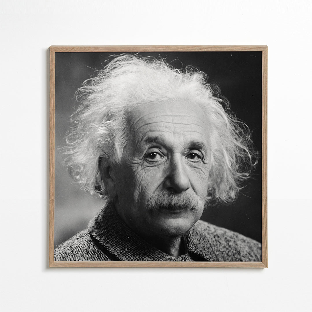 Lisslune | Albert Einstein Vintage photography - Square