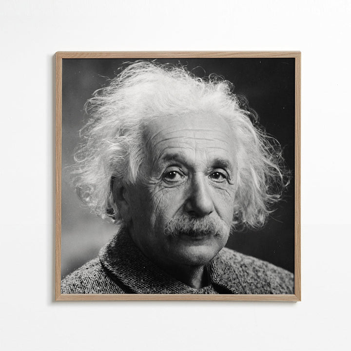 Lisslune | Albert Einstein Vintage photography - Square