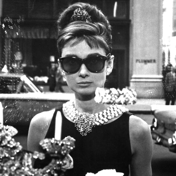 Lisslune | Audrey Hepburn in Breakfast at Tiffany's Vintage photography. - Square
