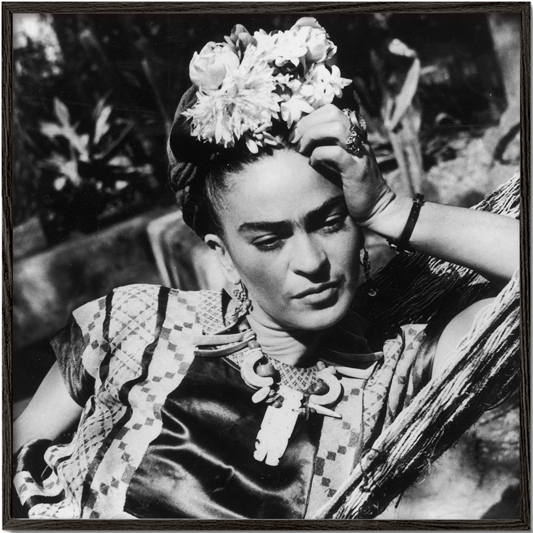 Lisslune | Frida Kahlo Vintage-photograph I - Square