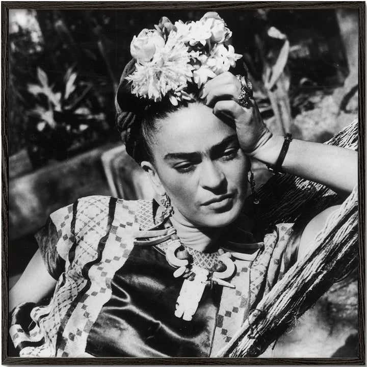 Lisslune | Frida Kahlo Vintage-photograph I - Square