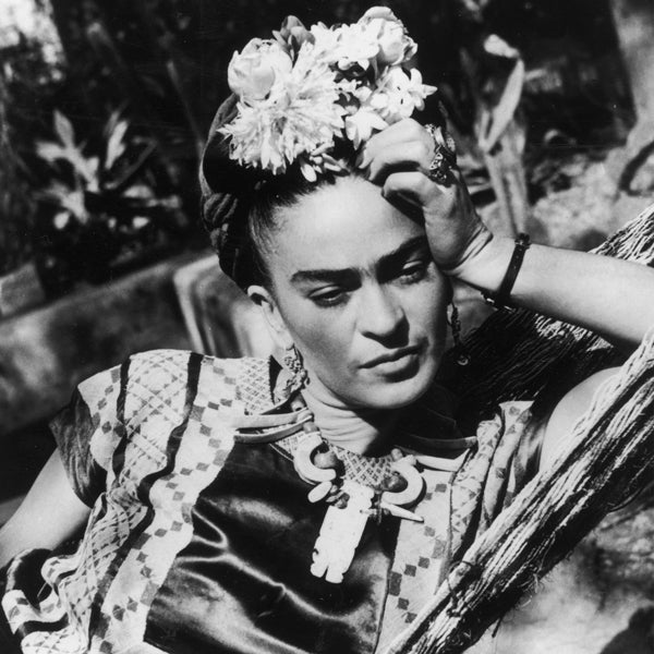 Lisslune | Frida Kahlo Vintage-photograph I - Square