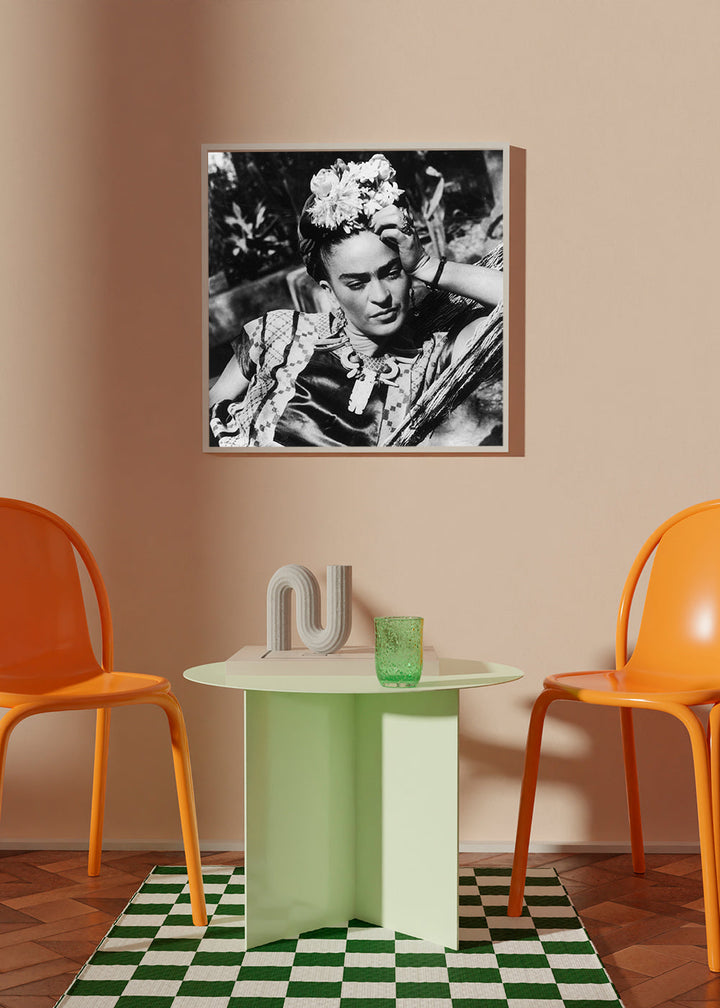 Lisslune | Frida Kahlo Vintage-photograph I - Square