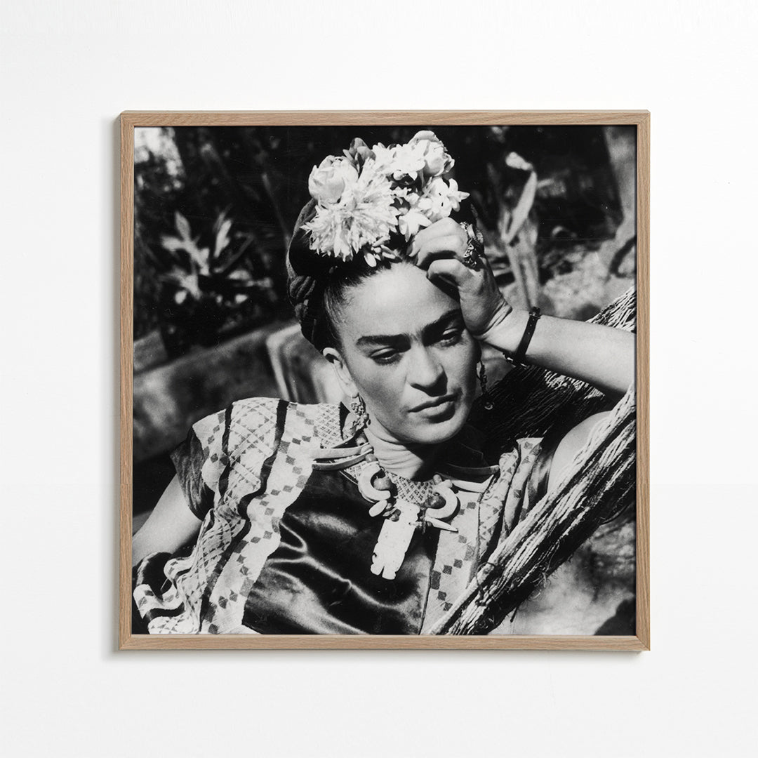 Lisslune | Frida Kahlo Vintage-photograph I - Square