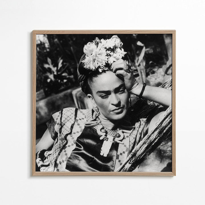 Lisslune | Frida Kahlo Vintage-photograph I - Square