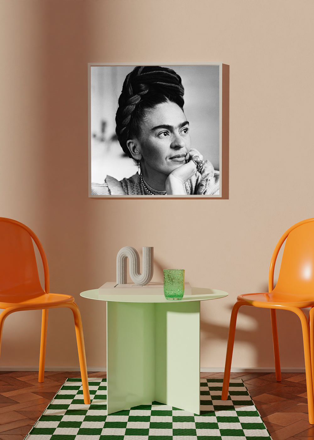 Lisslune | Frida Kahlo Vintage Photography II - Square