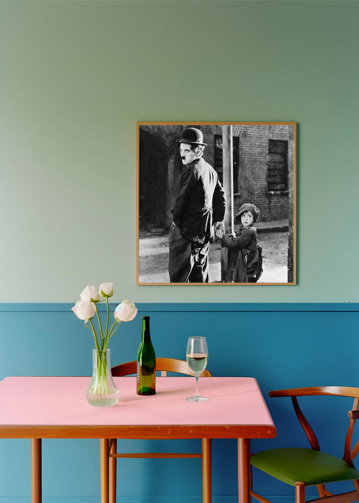 Lisslune | Charlie Chaplin Vintage photo - Square