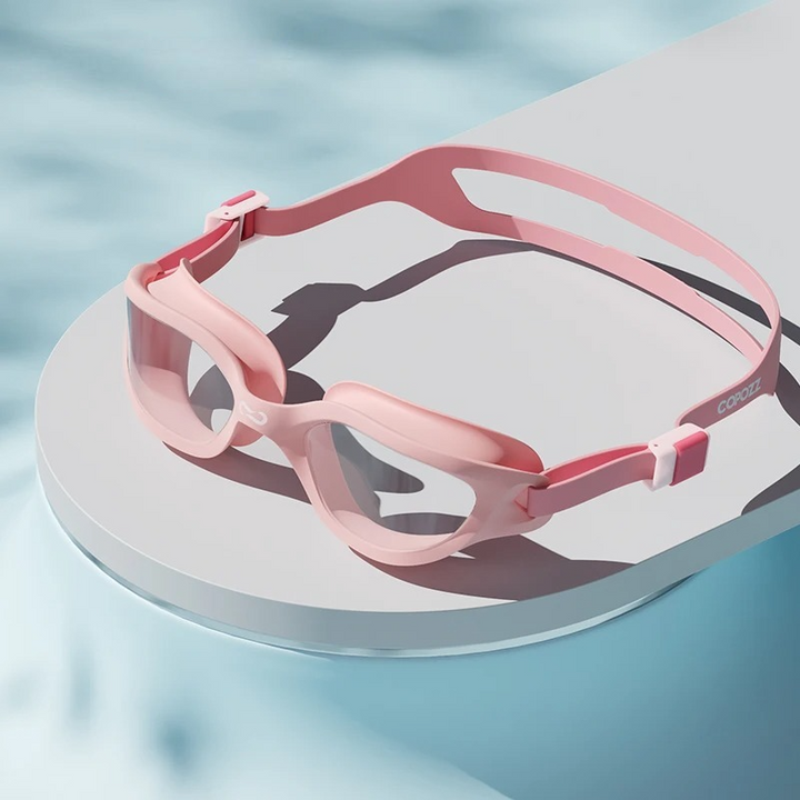 Lisslune | Professional anti-fog swim goggles with UV protection and adjustable silicone strap