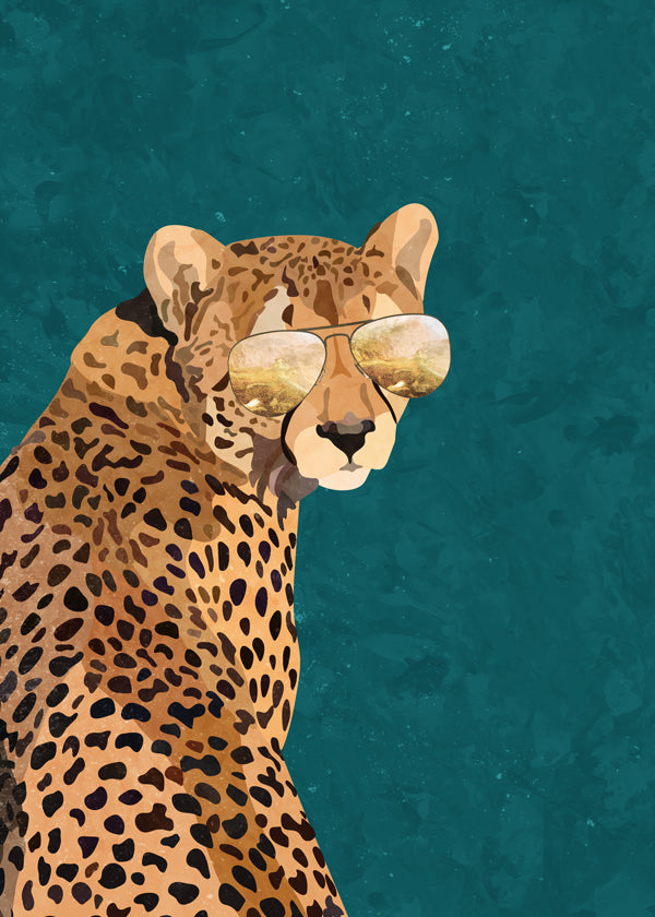 Lisslune | Filmstar Cheetah Gold and Green