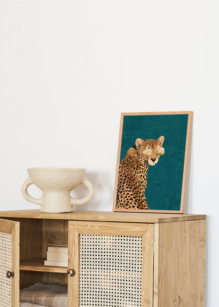 Lisslune | Filmstar Cheetah Gold and Green