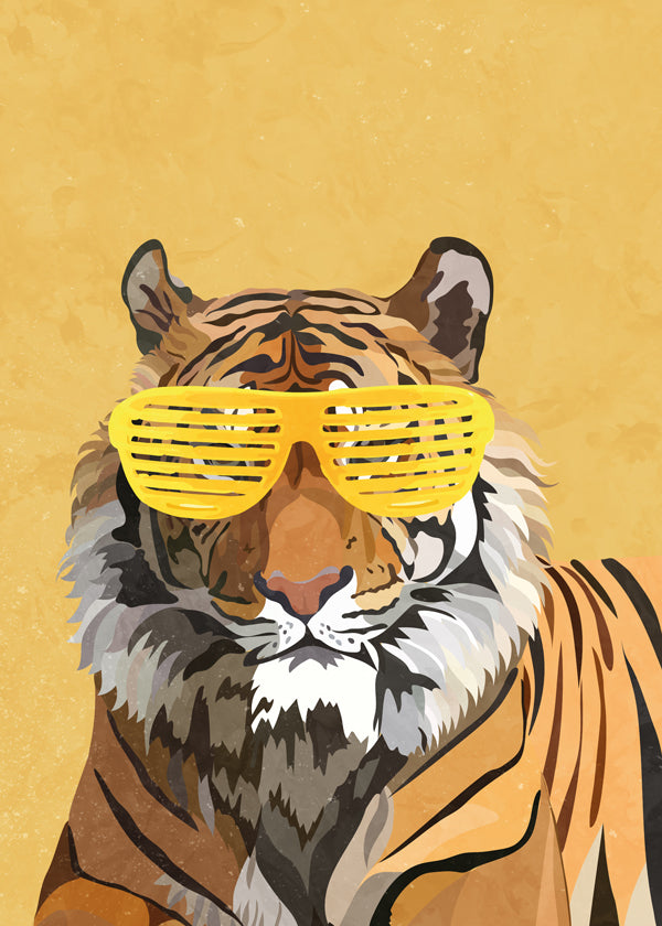 Lisslune | Hip Hop Tiger Yellow