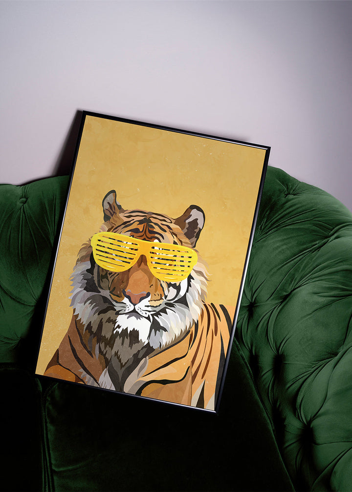Lisslune | Hip Hop Tiger Yellow