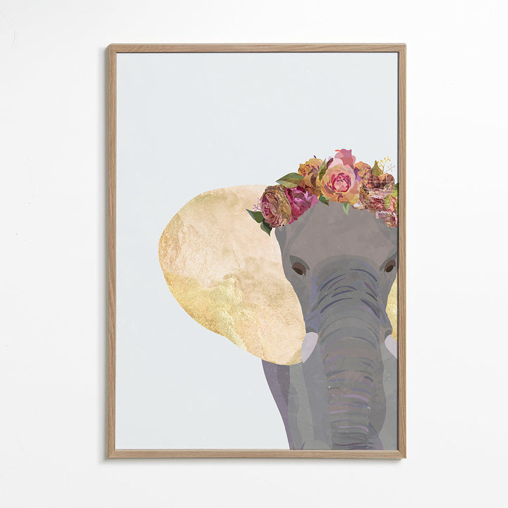 Lisslune | Boho golden elephant