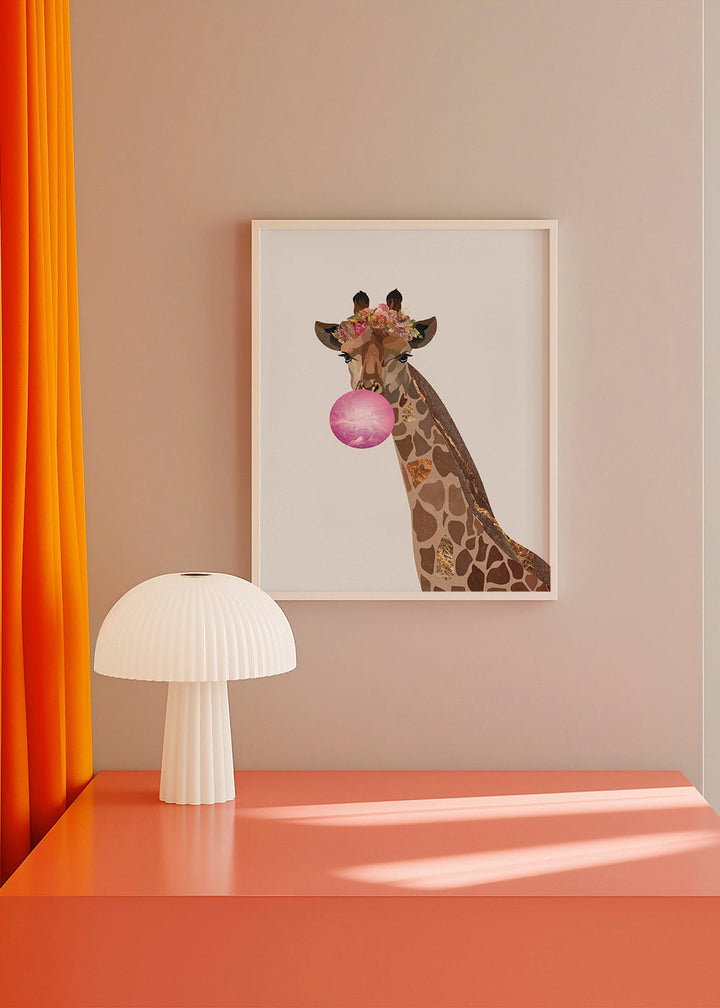 Lisslune | Giraffe at the carnival white