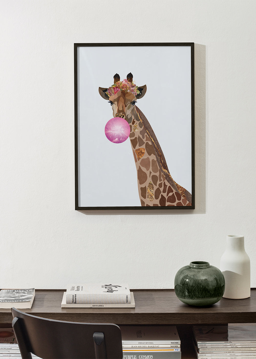 Lisslune | Giraffe at the carnival white