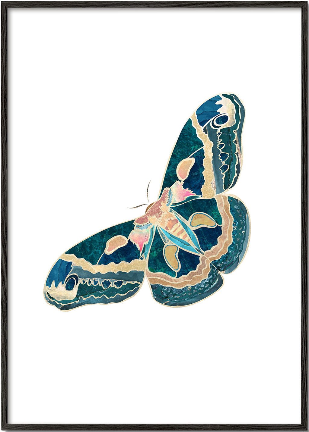 Lisslune | Turquoise Goldmott