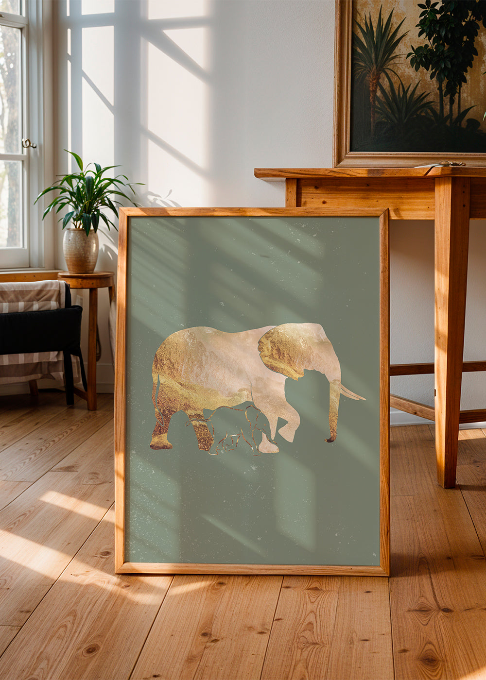 Lisslune | Golden Elephant Sage Green 1