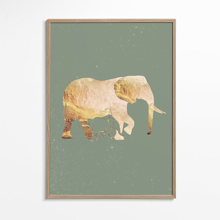 Lisslune | Golden Elephant Sage Green 1