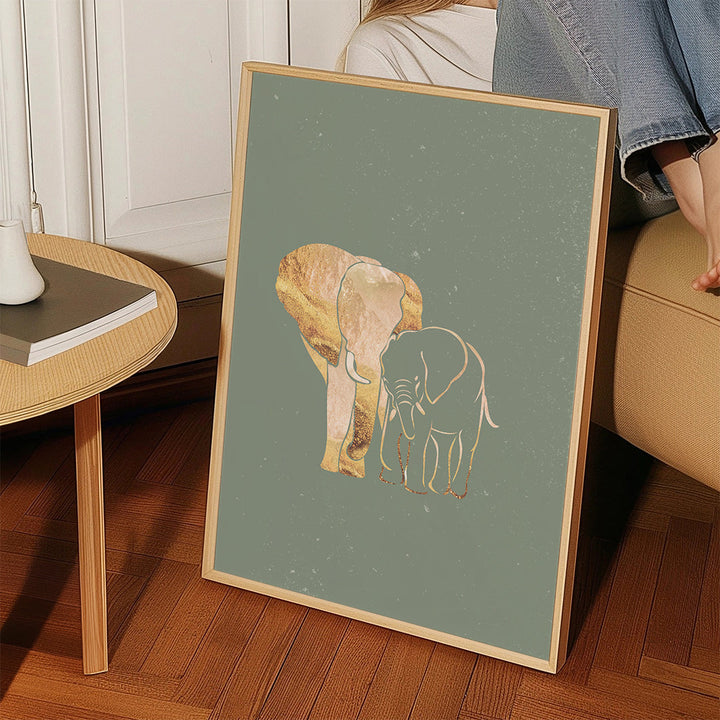 Lisslune | Golden Elephant Sage Green 2