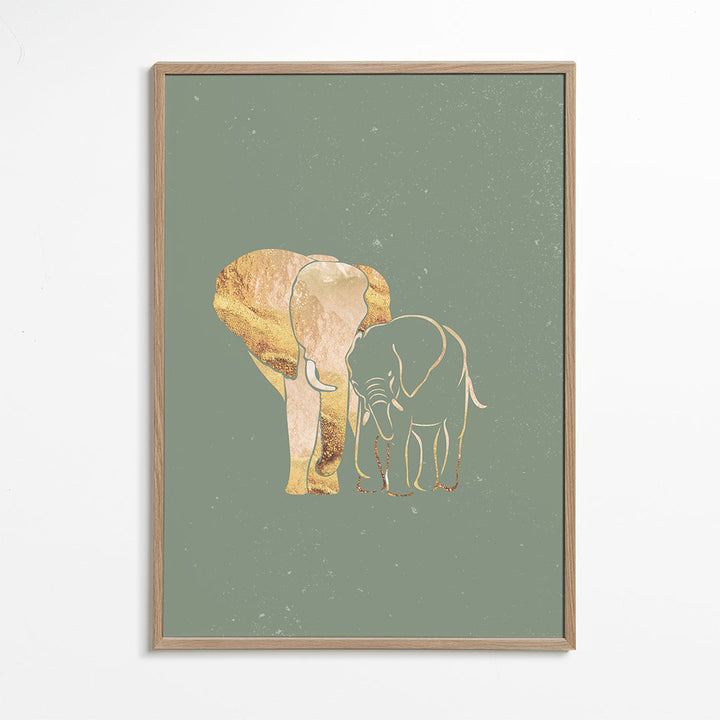 Lisslune | Golden Elephant Sage Green 2