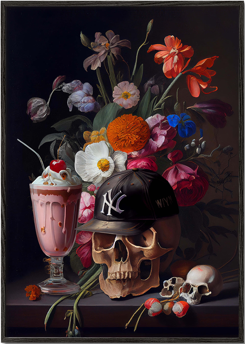 Lisslune | Skull Still Life