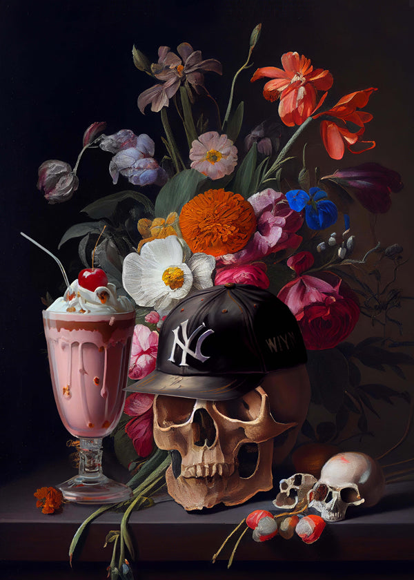 Lisslune | Skull Still Life
