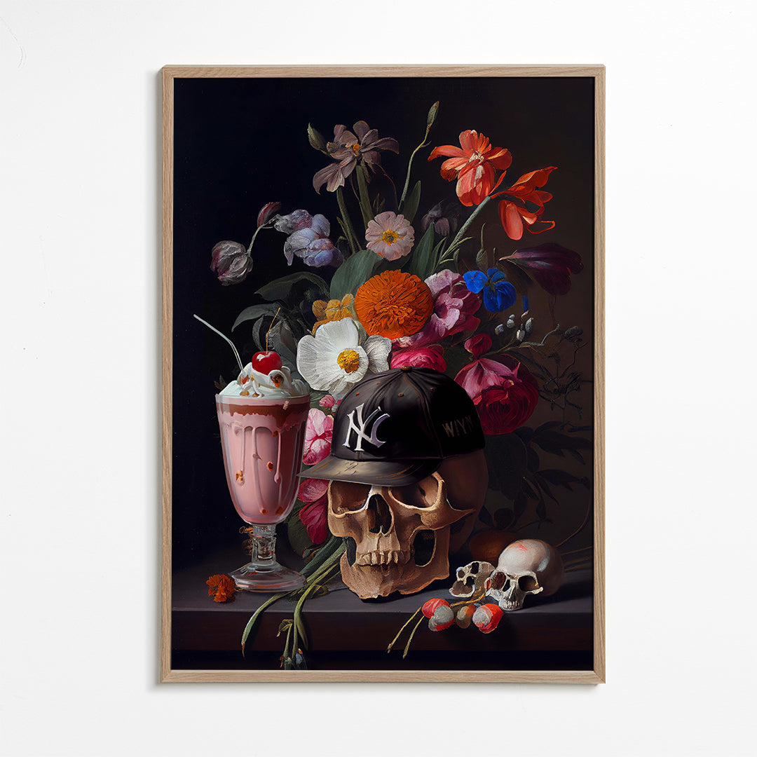 Lisslune | Skull Still Life