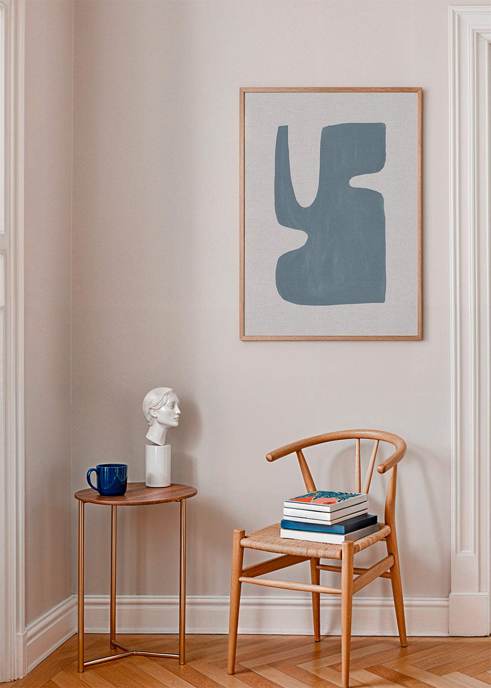 Lisslune | Mid Century Blue I