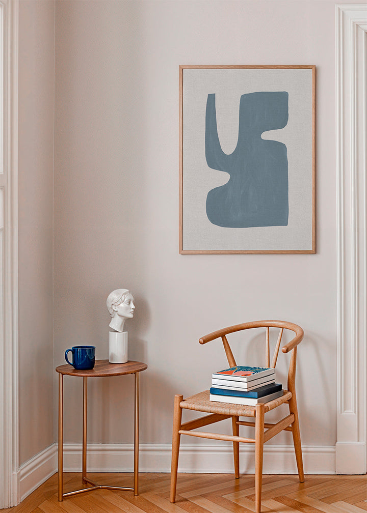 Lisslune | Mid Century Blue I