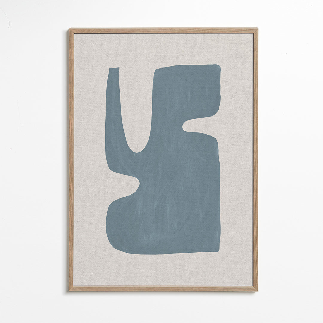 Lisslune | Mid Century Blue I
