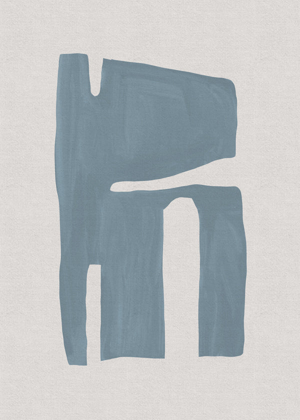 Lisslune | Mid Century Blue II