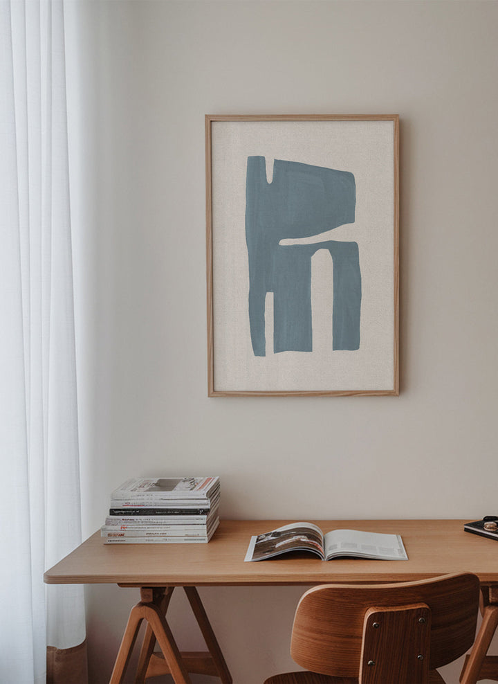Lisslune | Mid Century Blue II