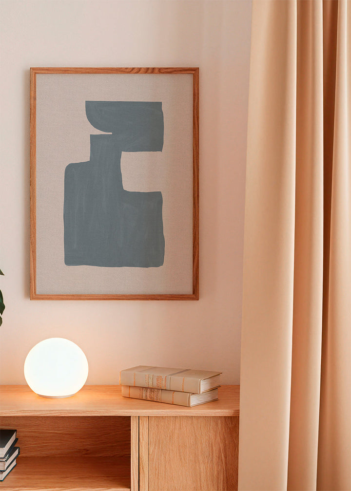 Lisslune | Mid Century Blue III