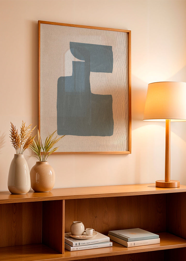 Lisslune | Mid Century Blue III
