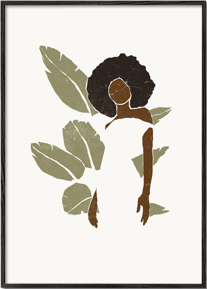 Lisslune | Boho Paradise Bird Leaves I