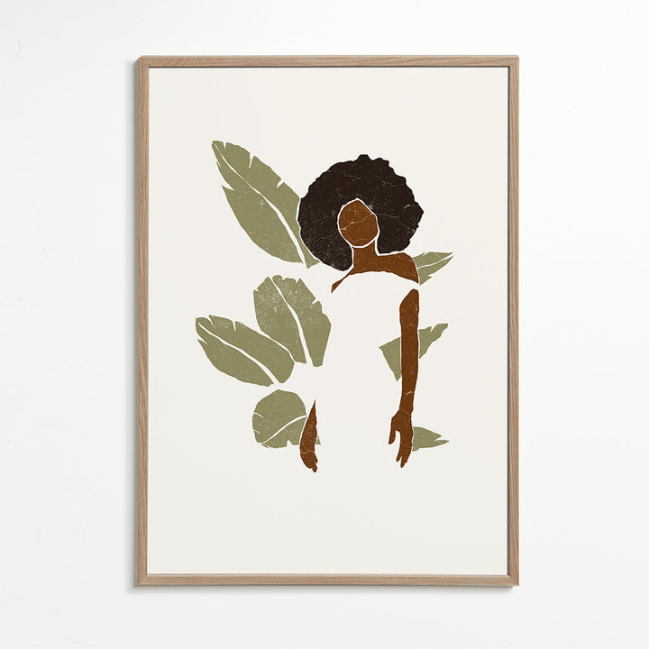 Lisslune | Boho Paradise Bird Leaves I