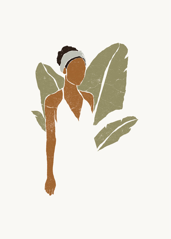 Lisslune | Boho Paradise Bird Leaves III