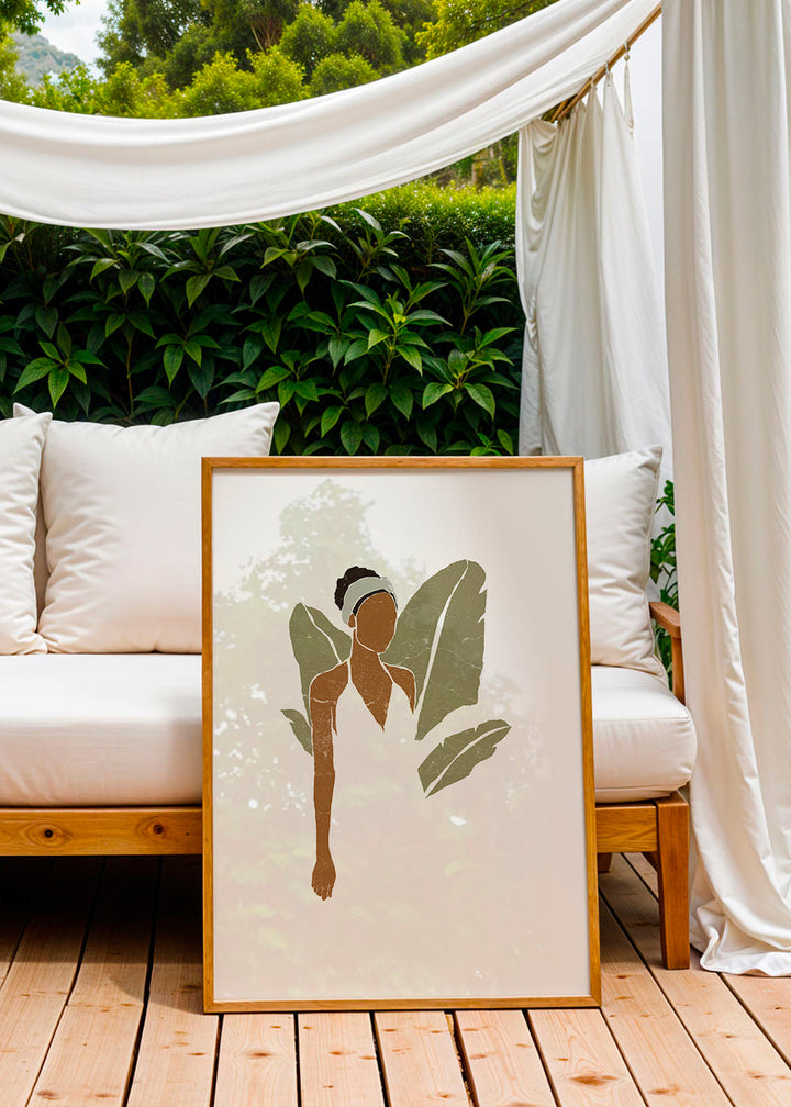Lisslune | Boho Paradise Bird Leaves III