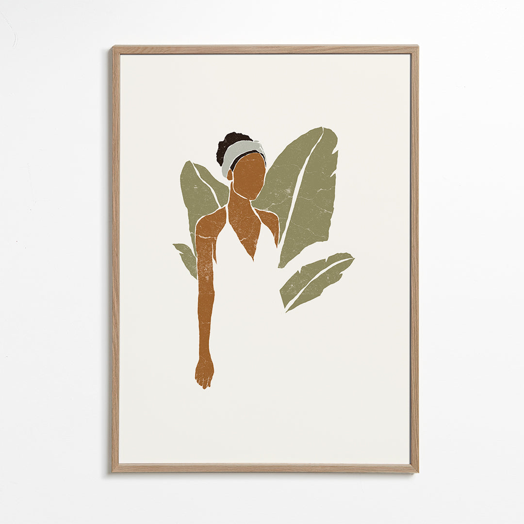 Lisslune | Boho Paradise Bird Leaves III