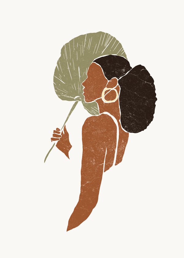 Lisslune | Boho Palmetto Fig Leaf I