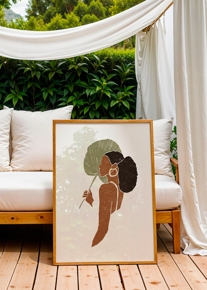 Lisslune | Boho Palmetto Fig Leaf I