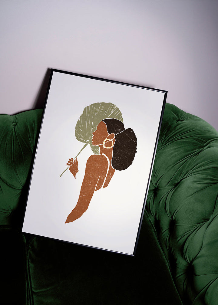 Lisslune | Boho Palmetto Fig Leaf I