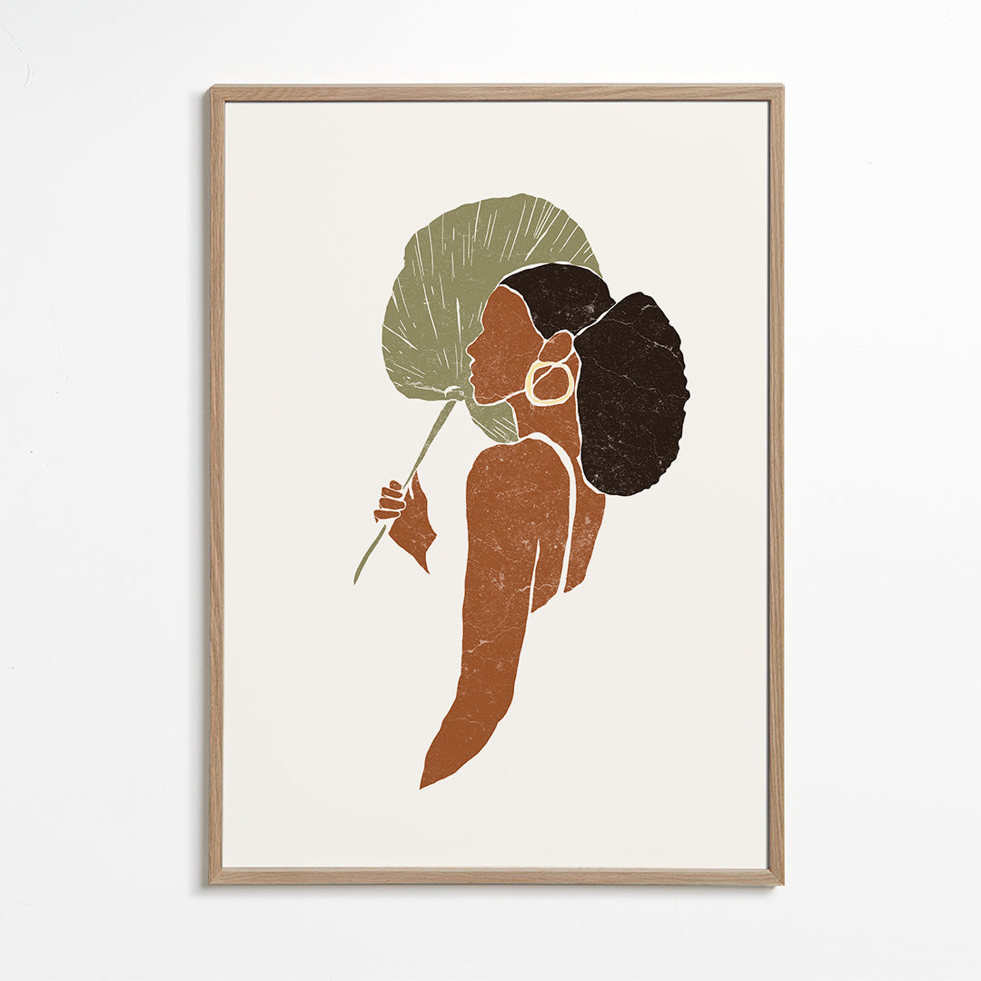 Lisslune | Boho Palmetto Fig Leaf I