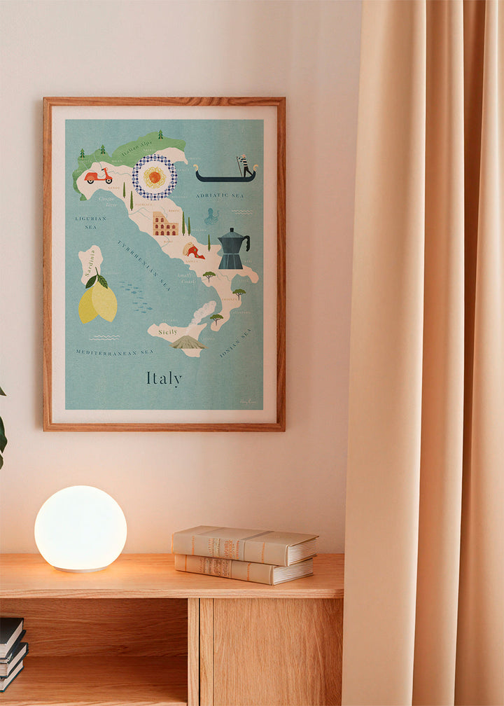 Lisslune | Italy map