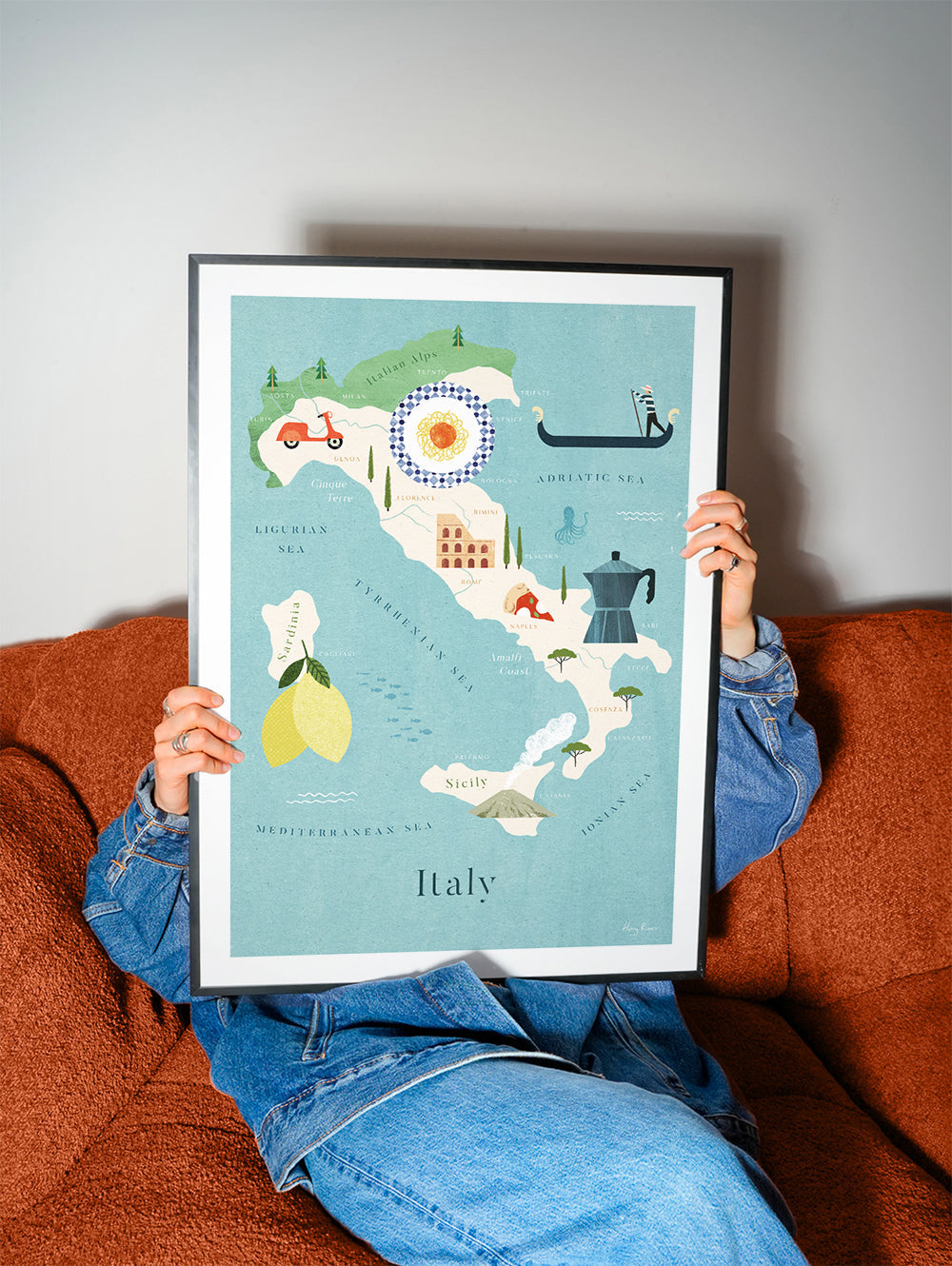 Lisslune | Italy map