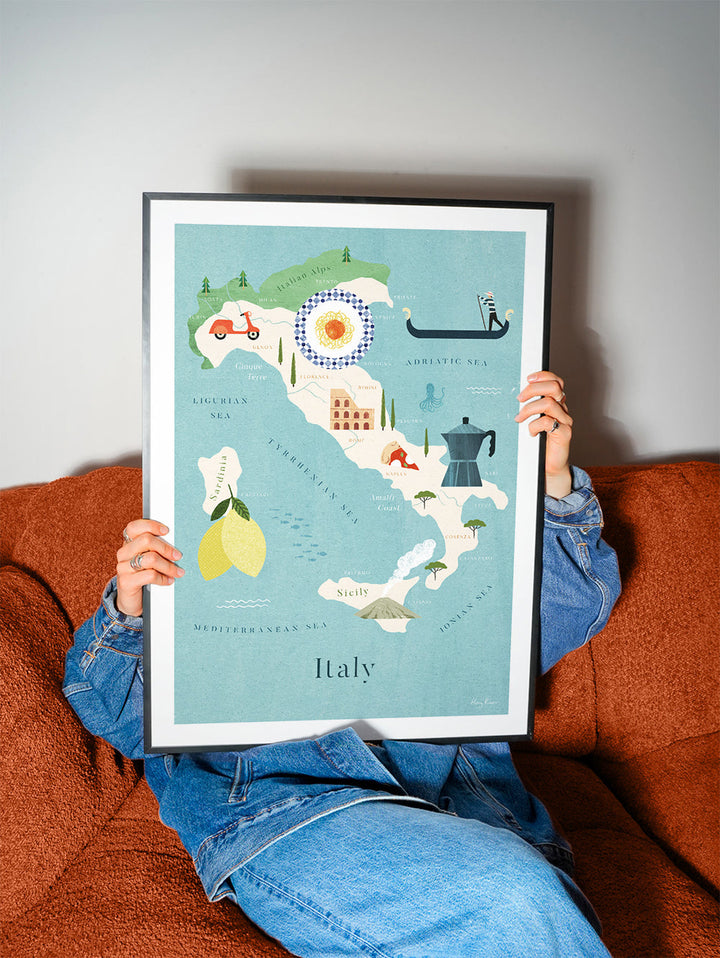 Lisslune | Italy map