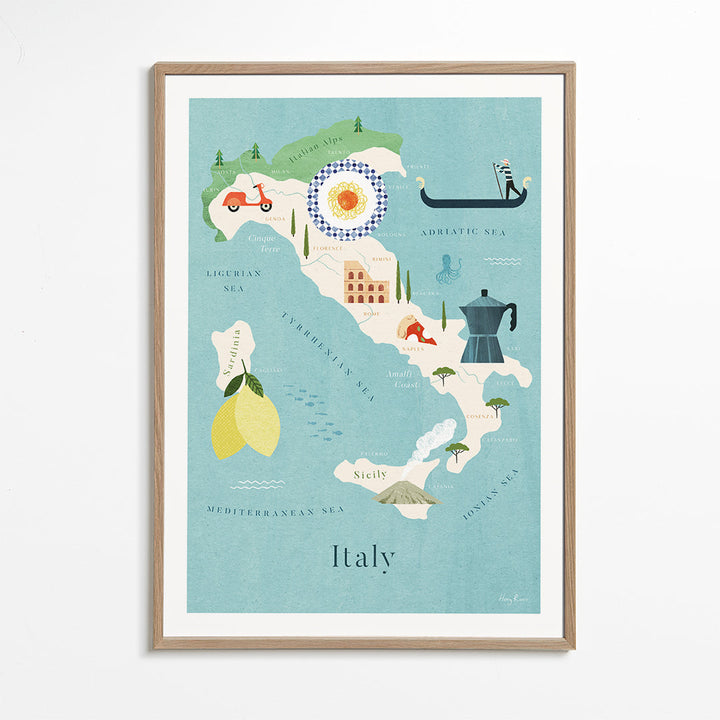 Lisslune | Italy map